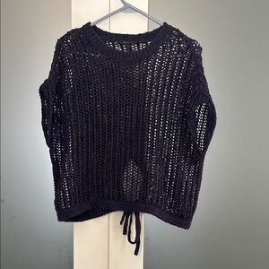 BCBGMaxAzria Purple Knit Sweater